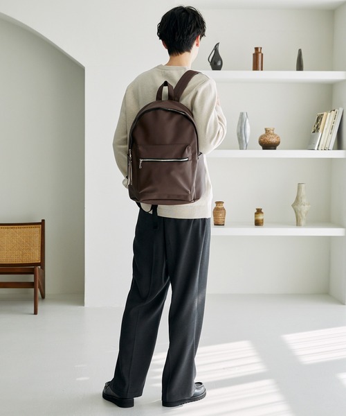 バックパック・リュック [BAG TO BASICS] Mignon Backpack _ BLACK BAG TO BASICS] Mignon Backpack _ BLACK