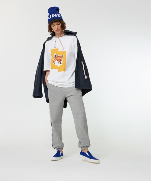 Maison Kitsune メゾンキツネ の Tee Fox Head Tetris Tシャツ カットソー Wear