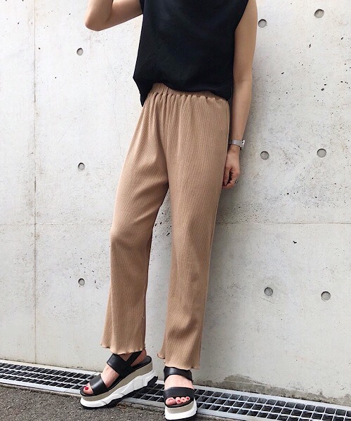 PAGEBOY（ページボーイ）の「ダブルベルトスポサン（サンダル・レディース・ブラック/オフホワイト・LARGE/MEDIUM）」の9枚目の写真