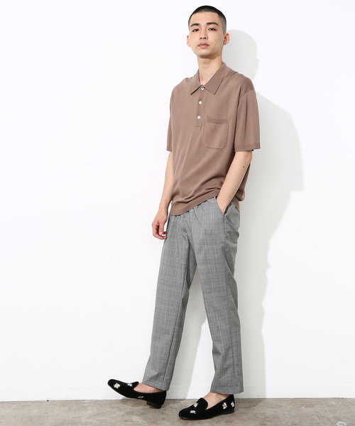 ADAM ET ROPE'（アダムエロペ）の「BALZELLONEイージーパンツ（その他パンツ・メンズ・チャコールグレー/ライトグレー/ブラック/グレー/サックスブルー・M/L）」の8枚目の写真