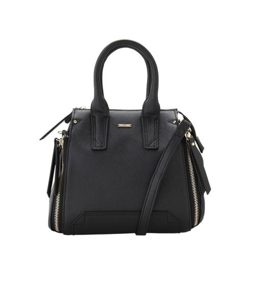 GYDA（ジェイダ）の「ZIPデザインBAG（ハンドバッグ・レディース・アイボリー/ブラック/ベージュ・FREE）」の2枚目の写真