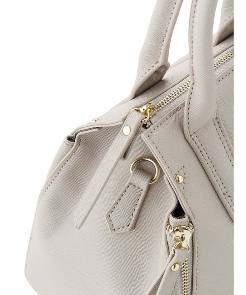 GYDA（ジェイダ）の「ZIPデザインBAG（ハンドバッグ・レディース・アイボリー/ブラック/ベージュ・FREE）」の10枚目の写真