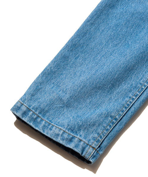 rehacer(レアセル)の「rehacer : Joint Patch Easy Denim MADE IN OKAYAMA JAPAN(デニムパンツ・メンズ・インディゴブルー・SMALL/MEDIUM/LARGE)」の8枚目の写真