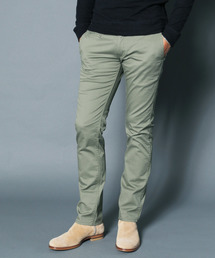 CTN STRETCH TIGHT CHINO PANTS:コットンストレッチ タイトチノパンツ