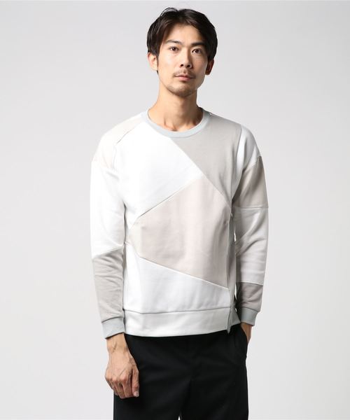 Studious ステュディオス の 復刻 パッチワークスウェットプルオーバー スウェット Wear