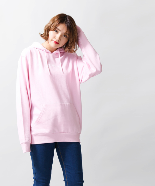 WEGO(ウィゴー)の「WEGO/againロゴプルパーカー(パーカー・メンズ・ダークグリーン/ピンク/ホワイト/ブラック/パープル・SMALL/LARGE/MEDIUM)」の10枚目の写真