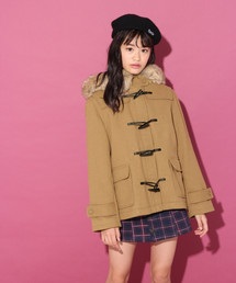 repipi armario | ショートダッフルコート/１８(ダッフルコート)