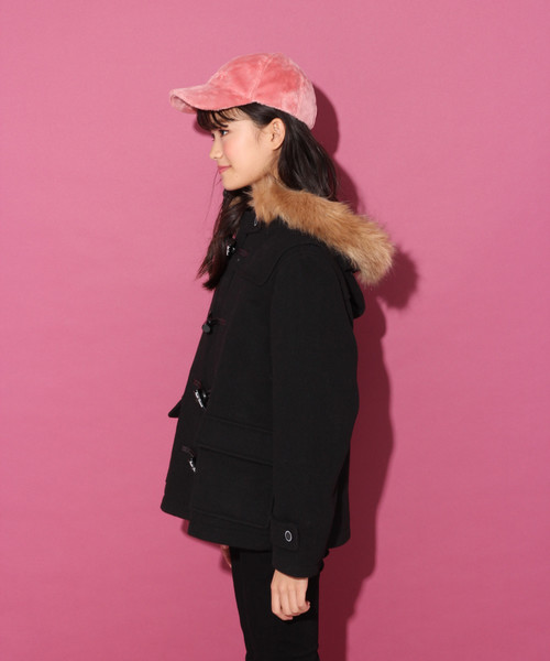 repipi armario（レピピ アルマリオ）の「ショートダッフルコート/１８（ダッフルコート・キッズ・ブラック/ベージュ/ダークグレー・SMALL/MEDIUM/LARGE/X-SMALL）」の13枚目の写真