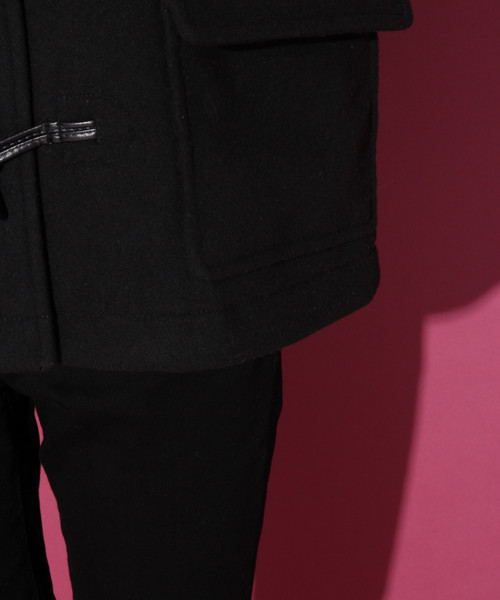 repipi armario（レピピ アルマリオ）の「ショートダッフルコート/１８（ダッフルコート・キッズ・ブラック/ベージュ/ダークグレー・SMALL/MEDIUM/LARGE/X-SMALL）」の16枚目の写真