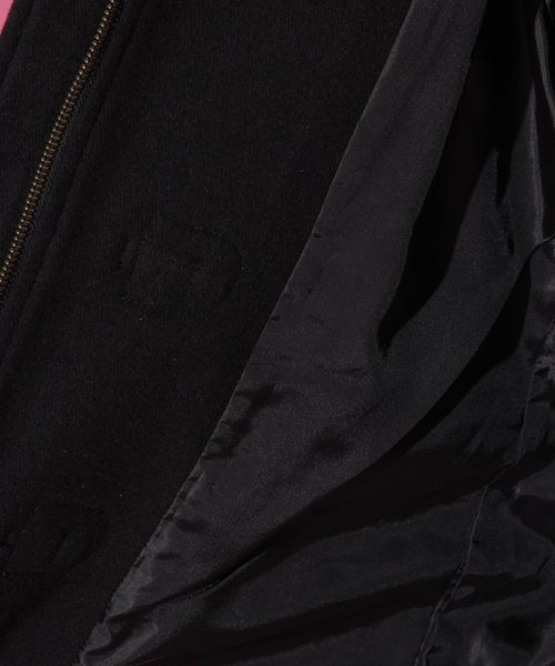 repipi armario（レピピ アルマリオ）の「ショートダッフルコート/１８（ダッフルコート・キッズ・ブラック/ベージュ/ダークグレー・SMALL/MEDIUM/LARGE/X-SMALL）」の6枚目の写真