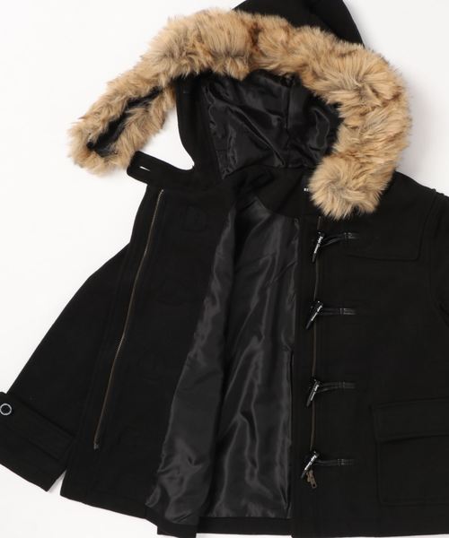 repipi armario（レピピ アルマリオ）の「ショートダッフルコート/１８（ダッフルコート・キッズ・ブラック/ベージュ/ダークグレー・SMALL/MEDIUM/LARGE/X-SMALL）」の18枚目の写真