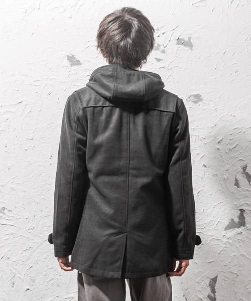 MinoriTY（マイノリティ）の「メルトンロングダッフルコート（ダウンジャケット/コート・メンズ・ブラック/グレー/キャメル・LL/M/L）」の10枚目の写真