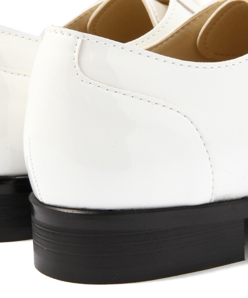 BEAUTY&YOUTH UNITED ARROWS（ビューティーアンドユースユナイテッドアローズ）の「BYMC メダリオンレースアップシューズ / カラー（bl）▽（その他シューズ・レディース・ホワイト/シルバー・38/37h/36h/36/37）」の8枚目の写真