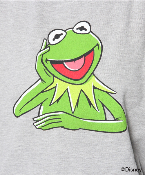 WEGO（ウィゴー）の「WEGO/カーミットスウェットワンピース（ワンピース・レディース・杢グレー/ネイビー・FREE）」の7枚目の写真