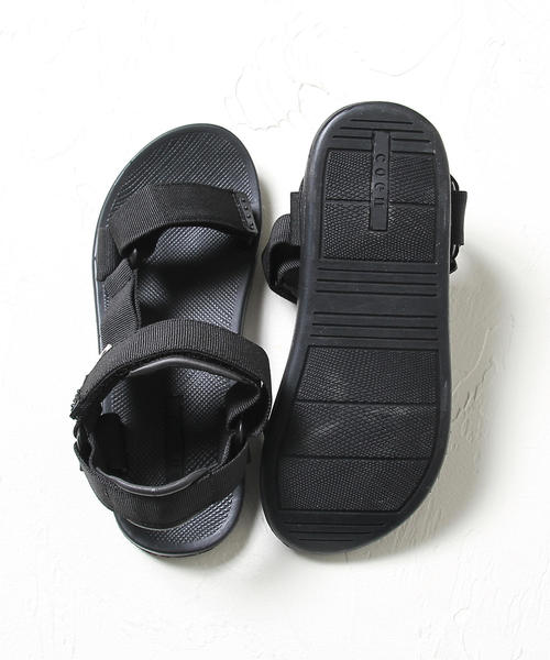 coen（コーエン）の「【定番人気アイテム・coen キッズ / ジュニア】ベーシックスポーツサンダル（サンダル・キッズ・ブラック/シルバー・21cm/19cm/17cm）」の6枚目の写真