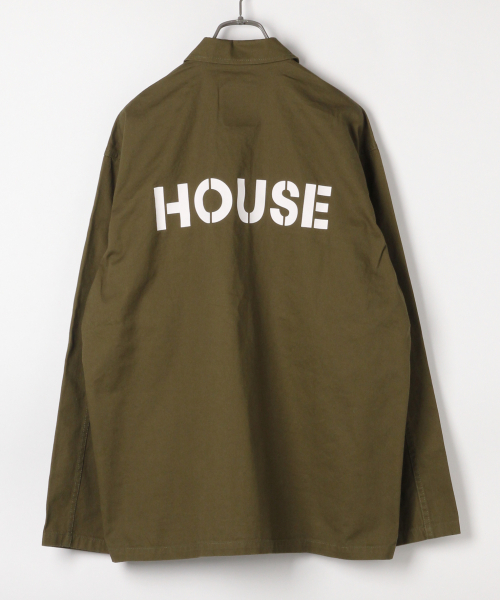 IN THE HOUSE（インザハウス）の「【IN THE HOUSE】ジャケット Men/824814（ミリタリージャケット・メンズ・ブラック/グリーン・SMALL/MEDIUM/LARGE）」の8枚目の写真