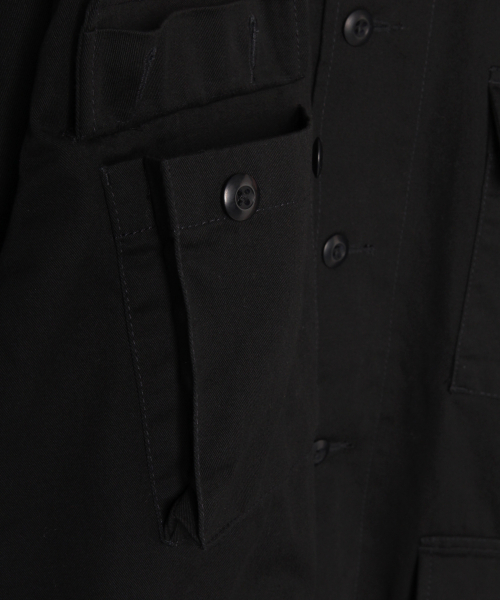 IN THE HOUSE（インザハウス）の「【IN THE HOUSE】ジャケット Men/824814（ミリタリージャケット・メンズ・ブラック/グリーン・SMALL/MEDIUM/LARGE）」の13枚目の写真