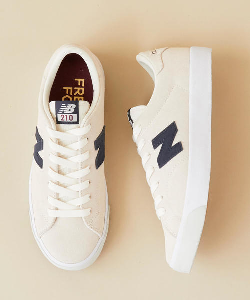 NEW BALANCE（ニューバランス）の「＜New Balance(ニューバランス)＞∴AM210 SEASON スウェードスニーカー（スニーカー・レディース・ライトピンク/オフホワイト/ネイビー・23.5cm/24.5cm/25cm/22.5cm/23cm/24cm）」の13枚目の写真