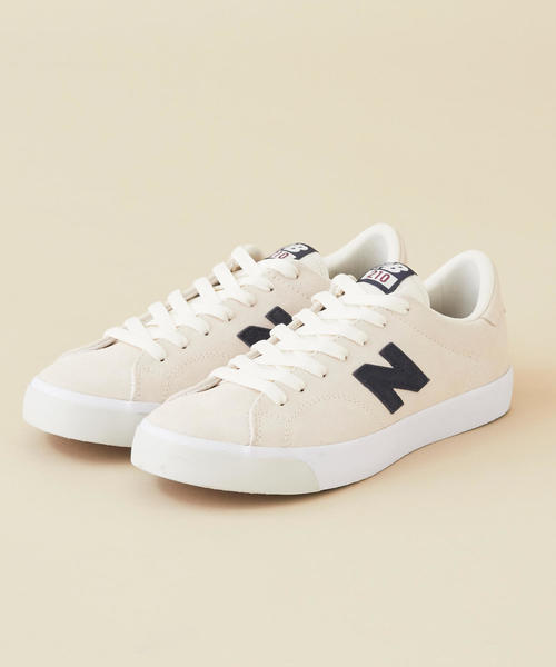 NEW BALANCE（ニューバランス）の「＜New Balance(ニューバランス)＞∴AM210 SEASON スウェードスニーカー（スニーカー・レディース・ライトピンク/オフホワイト/ネイビー・23.5cm/24.5cm/25cm/22.5cm/23cm/24cm）」の6枚目の写真