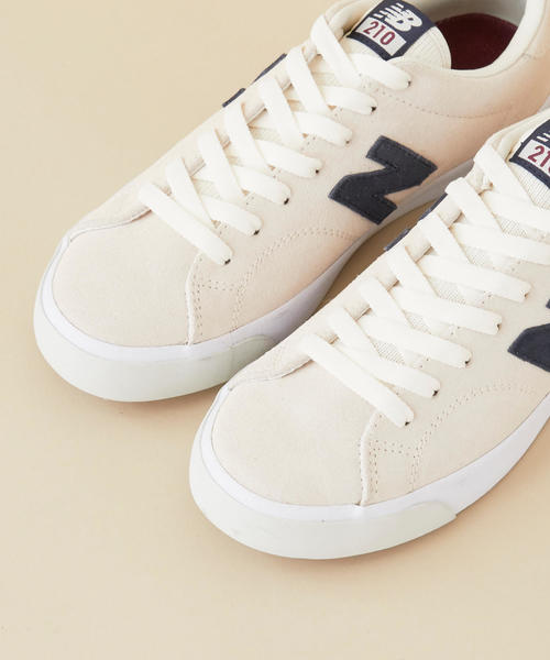 NEW BALANCE（ニューバランス）の「＜New Balance(ニューバランス)＞∴AM210 SEASON スウェードスニーカー（スニーカー・レディース・ライトピンク/オフホワイト/ネイビー・23.5cm/24.5cm/25cm/22.5cm/23cm/24cm）」の9枚目の写真