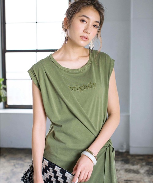 リボンTシャツワンピ＆レギンスセット（ワンピース）｜GeeRA