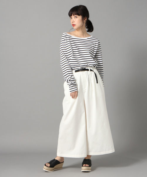 LOWRYS FARM(ローリーズファーム)の「ベルトツキバルーンパンツ 826168(その他パンツ・レディース・オフホワイト/ブラック/ベージュ・FREE)」の6枚目の写真