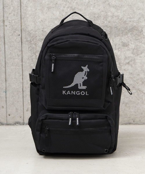KANGOL(カンゴール)の「WEGO/KANGOL ロゴバックパック(バックパック/リュック・メンズ・ブラック・FREE)」の5枚目の写真