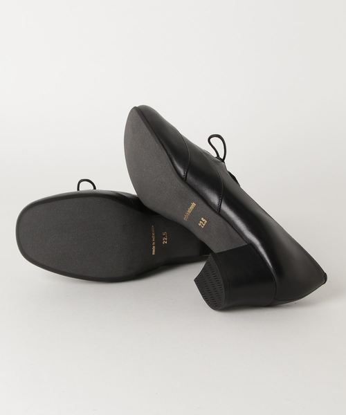 あしながおじさん(アシナガオジサン)の「〈あしながおじさん〉レースアップパンプス(パンプス・レディース・グリーン/ブラック/クリアブラック/グレイッシュベージュ・22.5cm/23.5cm/24.0cm/23.0cm/24.5cm)」の15枚目の写真