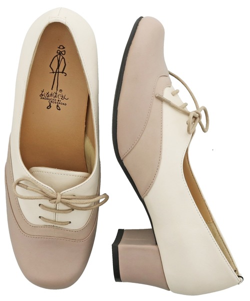 あしながおじさん(アシナガオジサン)の「〈あしながおじさん〉レースアップパンプス(パンプス・レディース・グリーン/ブラック/クリアブラック/グレイッシュベージュ・22.5cm/23.5cm/24.0cm/23.0cm/24.5cm)」の10枚目の写真