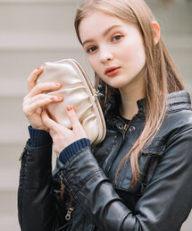 perche | ペルケ perche / ジェムストーンがま口長財布(財布)