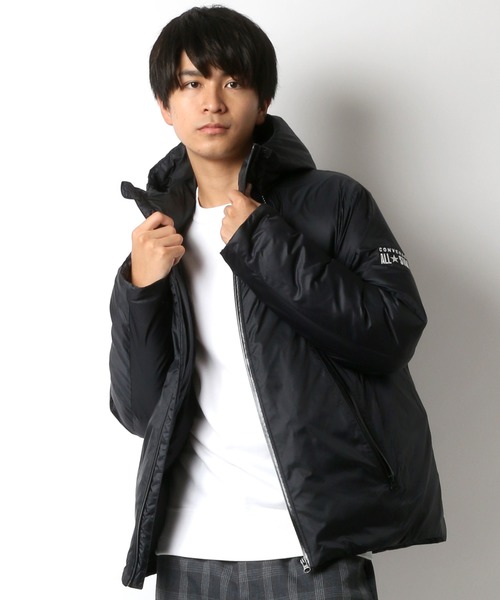 CONVERSE�i�R���o�[�X�j�́uCONVERSE/�R���o�[�X 3LAYER DOWN JACKET�i�_�E���W���P�b�g/�R�[�g�j�v�b�u���b�N