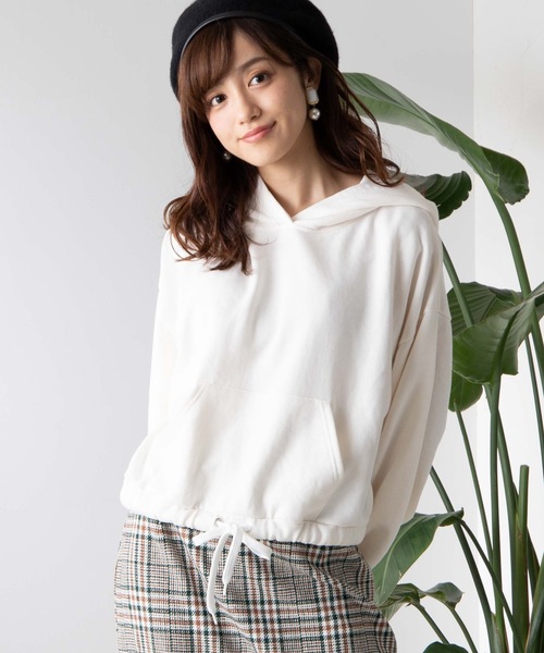 セール Wego ドロストショートパーカー パーカー Wego ウィゴー