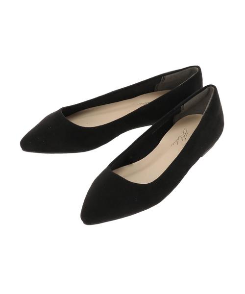 AMERICAN HOLIC(アメリカンホリック)の「軽量フラットシューズ *(パンプス・レディース・ブラック/ネイビー/グリーン/ライトベージュ・S/M/L)」の5枚目の写真