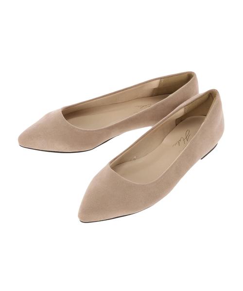 AMERICAN HOLIC(アメリカンホリック)の「軽量フラットシューズ *(パンプス・レディース・ブラック/ネイビー/グリーン/ライトベージュ・S/M/L)」の6枚目の写真