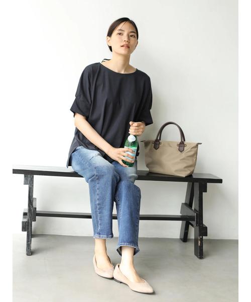 AMERICAN HOLIC(アメリカンホリック)の「軽量フラットシューズ *(パンプス・レディース・ブラック/ネイビー/グリーン/ライトベージュ・S/M/L)」の15枚目の写真