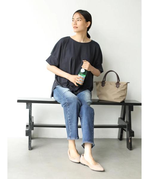 AMERICAN HOLIC(アメリカンホリック)の「軽量フラットシューズ *(パンプス・レディース・ブラック/ネイビー/グリーン/ライトベージュ・S/M/L)」の16枚目の写真