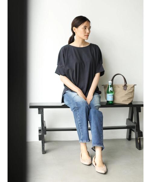 AMERICAN HOLIC(アメリカンホリック)の「軽量フラットシューズ *(パンプス・レディース・ブラック/ネイビー/グリーン/ライトベージュ・S/M/L)」の17枚目の写真