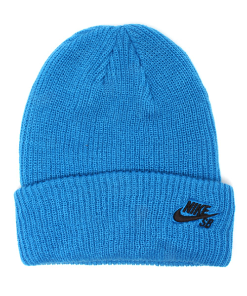 NIKE SB(ナイキエスビー)の「ナイキ アクリルビーニー NIKE SB FISHERMAN BEANIE 628684(ニットキャップ/ビーニー・メンズ・ブラック/グリーン/ブルー/ネイビー/ダークグレー・ONE SIZE)」の5枚目の写真