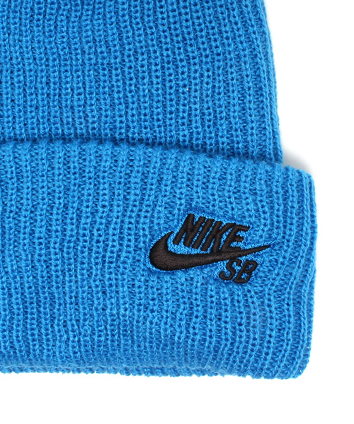 NIKE SB(ナイキエスビー)の「ナイキ アクリルビーニー NIKE SB FISHERMAN BEANIE 628684(ニットキャップ/ビーニー・メンズ・ブラック/グリーン/ブルー/ネイビー/ダークグレー・ONE SIZE)」の7枚目の写真