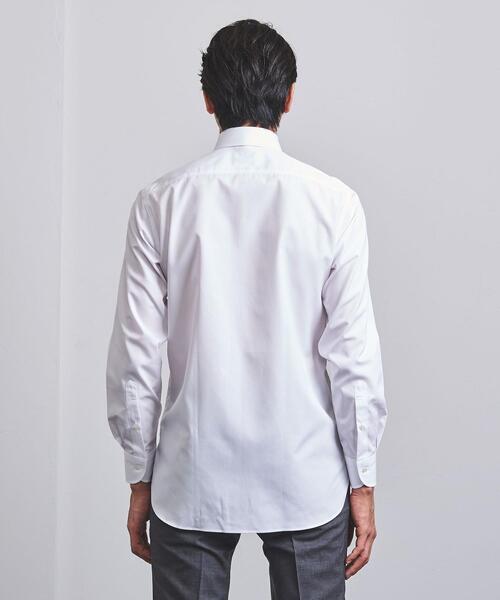 UNITED ARROWS（ユナイテッドアローズ）の「＜UNITED ARROWS＞ イージーケア ブロード セミワイドカラー◆（ビジネスシャツ・メンズ・ライトブルー/ホワイト・36cm/38cm/41cm/37cm/42cm/43cm/40cm/39cm）」の10枚目の写真