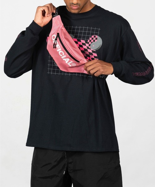 OFFICIAL（オフィシャル）の「OFFICIAL オフィシャル/ CROSSBODY FANNY PACK ミニウエストポーチ