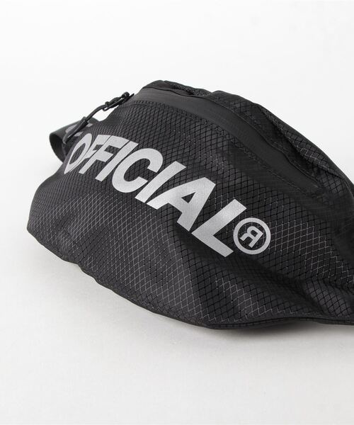 OFFICIAL（オフィシャル）の「OFFICIAL オフィシャル/ CROSSBODY FANNY PACK ミニウエストポーチ