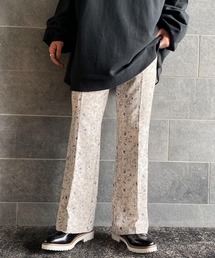 PAGEBOY | 花柄ストレッチフレアパンツ(その他パンツ)