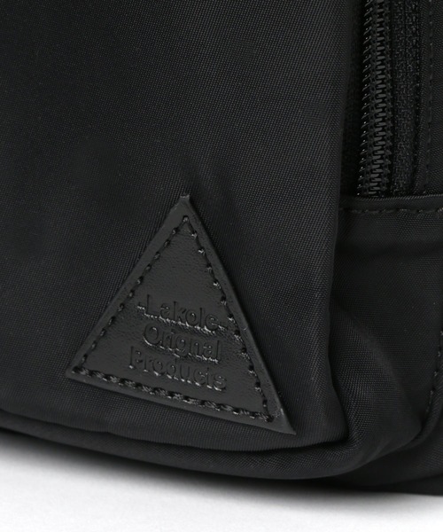 LAKOLE（ラコレ）の「フロントポケットショルダーバッグ / LAKOLE（ショルダーバッグ・メンズ・ブラック/ベージュ/パープル/グリーン・FREE）」の13枚目の写真