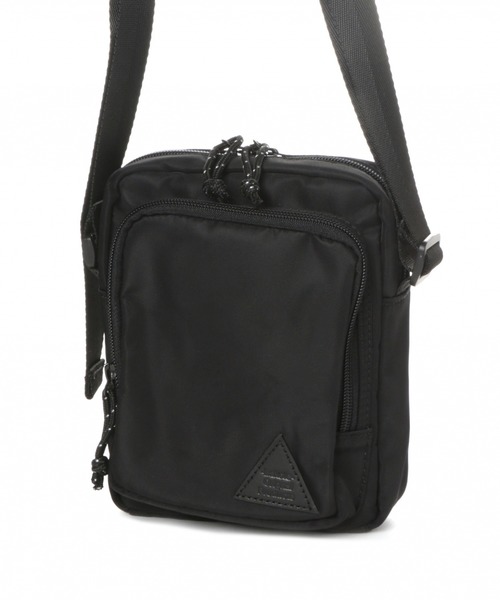 LAKOLE（ラコレ）の「フロントポケットショルダーバッグ / LAKOLE（ショルダーバッグ・メンズ・ブラック/ベージュ/パープル/グリーン・FREE）」の5枚目の写真