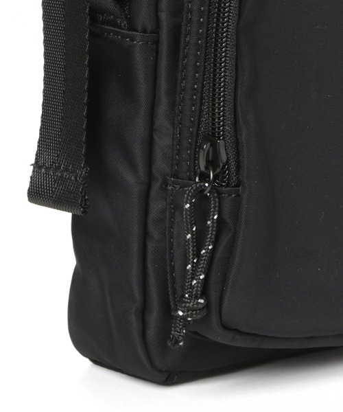 LAKOLE（ラコレ）の「フロントポケットショルダーバッグ / LAKOLE（ショルダーバッグ・メンズ・ブラック/ベージュ/パープル/グリーン・FREE）」の12枚目の写真