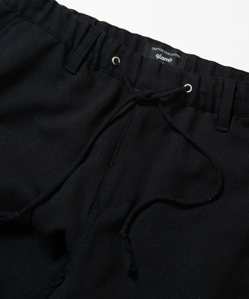 glamb（グラム）の「Easy climbing slacks / イージークライミングスラックス（スラックス・メンズ・ブラック/グレー・1/2/0/4/3）」の6枚目の写真