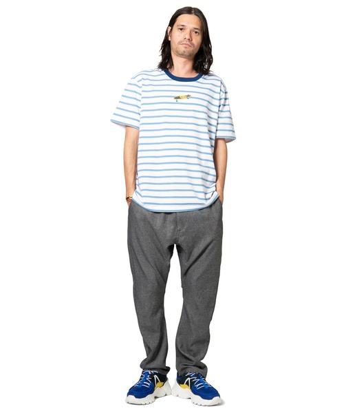 glamb（グラム）の「Easy climbing slacks / イージークライミングスラックス（スラックス・メンズ・ブラック/グレー・1/2/0/4/3）」の8枚目の写真
