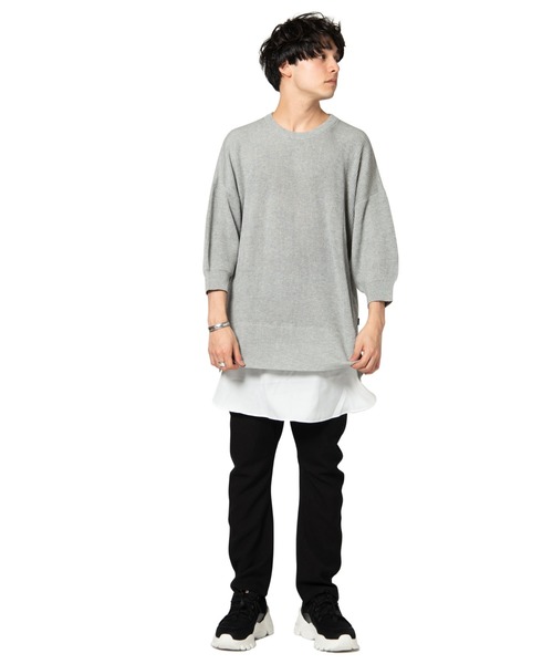 glamb（グラム）の「Easy climbing slacks / イージークライミングスラックス（スラックス・メンズ・ブラック/グレー・1/2/0/4/3）」の14枚目の写真