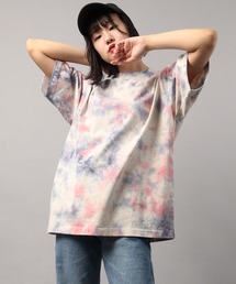 VISION STREET WEAR タイダイ染め 両面プリント 半袖Tシャツ